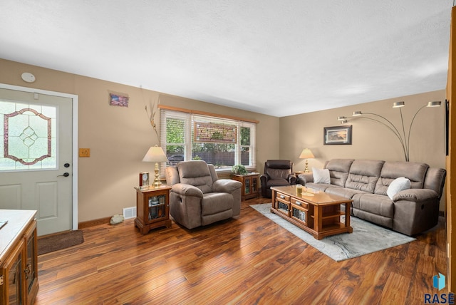 26045 485th Ave, Valley Springs, SD 57068 - living room with wood finished floors