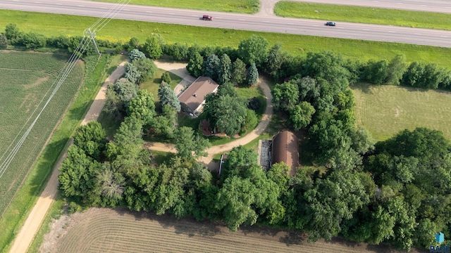26045 485th Ave, Valley Springs, SD 57068 - aerial view of property and surrounding area with rural landscape and farmland