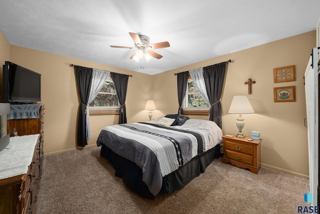 26045 485th Ave, Valley Springs, SD 57068 - bedroom with carpet and ceiling fan