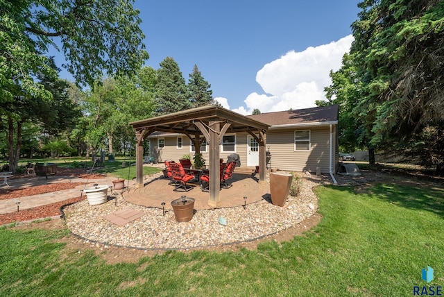 26045 485th Ave, Valley Springs, SD 57068 - view of patio / terrace