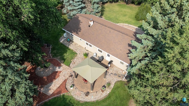 26045 485th Ave, Valley Springs, SD 57068 - aerial overview of property's location