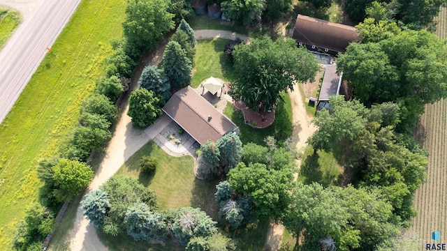 26045 485th Ave, Valley Springs, SD 57068 - aerial view of property and surrounding area