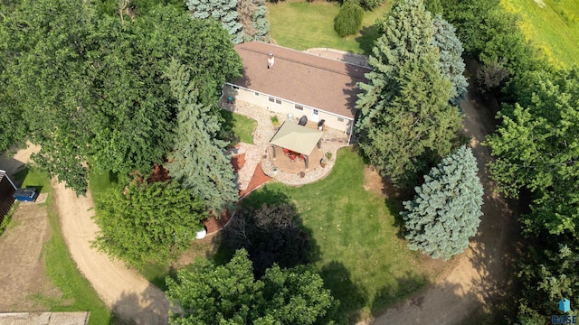 26045 485th Ave, Valley Springs, SD 57068 - view from above of property