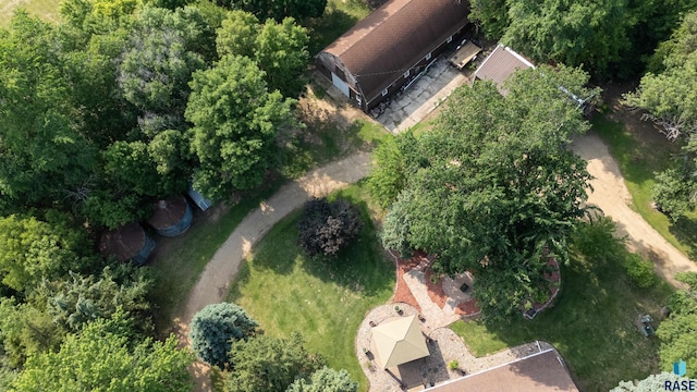 26045 485th Ave, Valley Springs, SD 57068 - aerial view of property and surrounding area