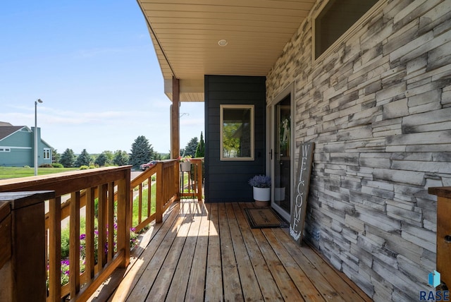 212 N Fairway Dr, Brandon, SD 57005 - view of wooden terrace