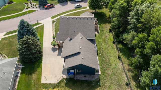 212 N Fairway Dr, Brandon, SD 57005 - view from above of property