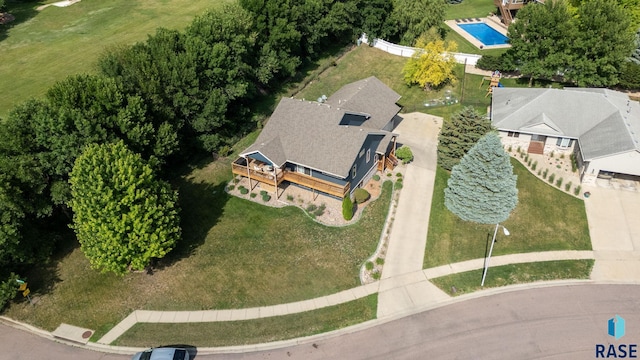 212 N Fairway Dr, Brandon, SD 57005 - view of property location featuring a pool