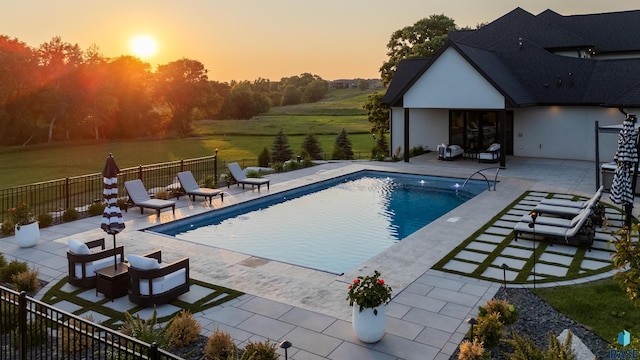 1617 S Scarlet Oak Pl, Sioux Falls, SD 57110 - view of swimming pool featuring a patio area