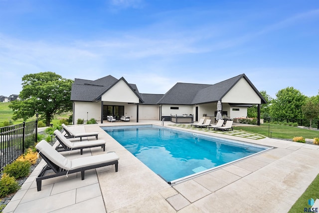 1617 S Scarlet Oak Pl, Sioux Falls, SD 57110 - view of pool with a patio area