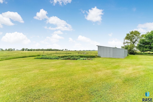 28437 462nd Ave, Davis, SD 57021 - view of grassy yard featuring an outbuilding and a rural view