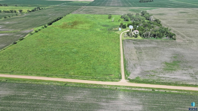 28437 462nd Ave, Davis, SD 57021 - aerial view of property and surrounding area with rural landscape