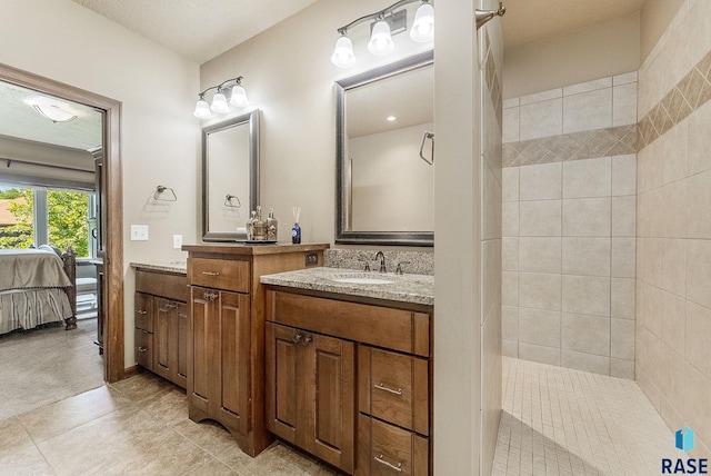 5809 S Nature Run Pl, Sioux Falls, SD 57108 - ensuite bathroom with vanity and tile patterned floors