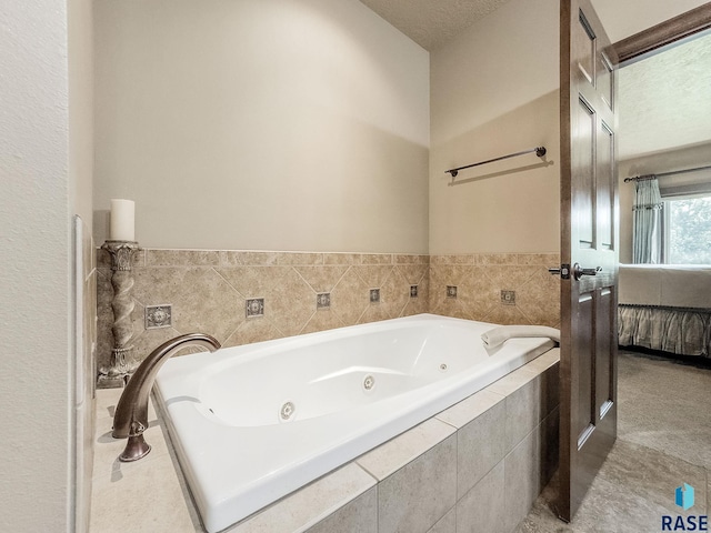 5809 S Nature Run Pl, Sioux Falls, SD 57108 - full bathroom with connected bathroom and a jetted tub