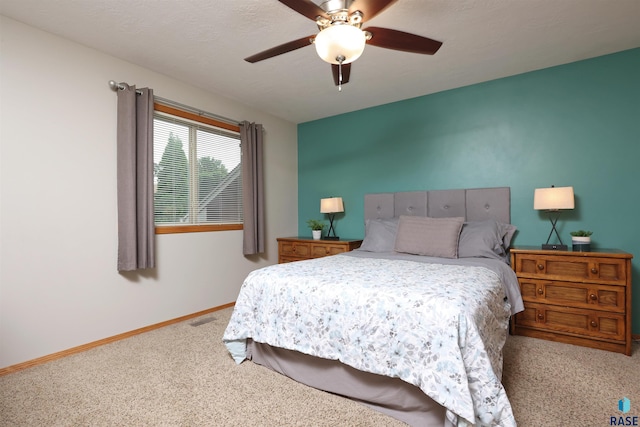 4400 E 38th St, Sioux Falls, SD 57103 - bedroom with carpet and ceiling fan