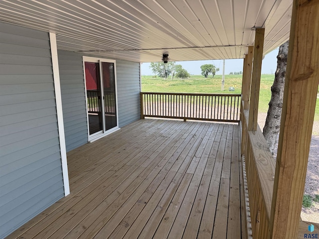 27139 US Highway 81, Freeman, SD 57319 - view of deck