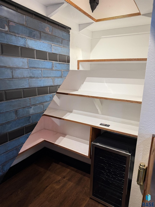 27139 US Highway 81, Freeman, SD 57319 - detailed view of wine cooler and wood finished floors