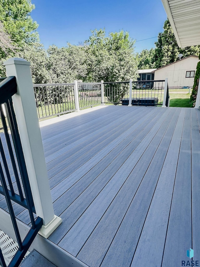 402 E 1st Ave, Beaver Creek, MN 56116 - view of wooden deck