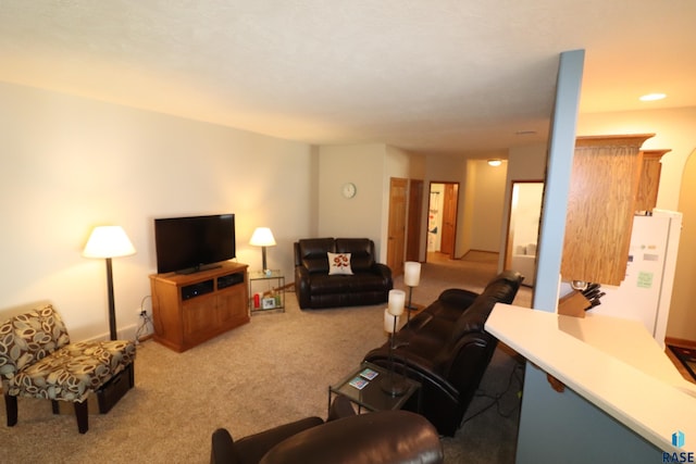 5708 S Shadow Wood Pl, Sioux Falls, SD 57108 - carpeted living room with recessed lighting