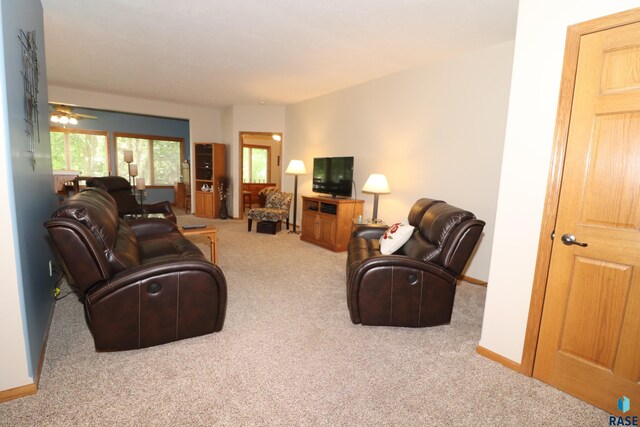 5708 S Shadow Wood Pl, Sioux Falls, SD 57108 - living area featuring carpet flooring