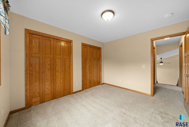 4912 E 42nd St, Sioux Falls, SD 57110 - unfurnished bedroom with two closets and carpet