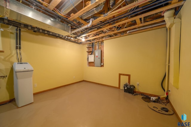4912 E 42nd St, Sioux Falls, SD 57110 - finished below grade area with a water softener and electric panel