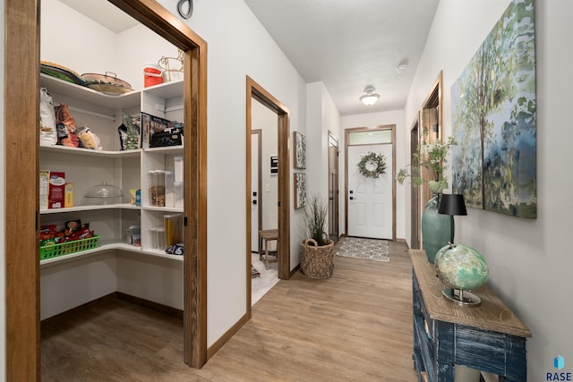 5402 S Bahnson Ave, Sioux Falls, SD 57108 - entryway with wood finished floors and baseboards