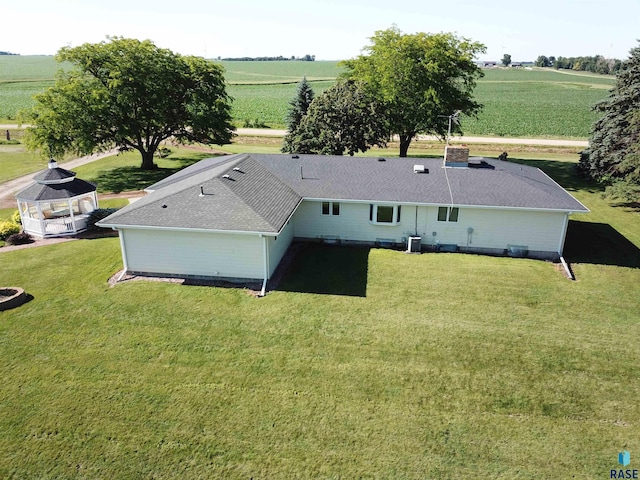 515 151st St, Luverne, MN 56156 - overview of rural landscape
