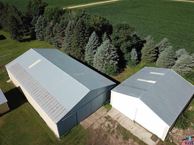 515 151st St, Luverne, MN 56156 - aerial view of property and surrounding area