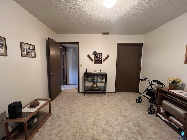3552 S Gateway Blvd Unit 204, Sioux Falls, SD 57106 - interior space featuring light carpet and a textured ceiling
