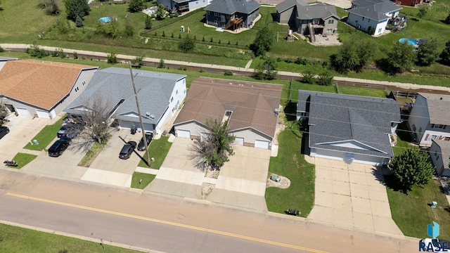 1418 E Redwood Blvd, Brandon, SD 57005 - aerial perspective of suburban area