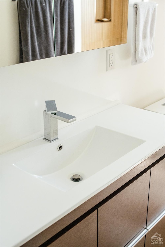 705 Warren St, Hudson, NY 12534 - bathroom featuring vanity