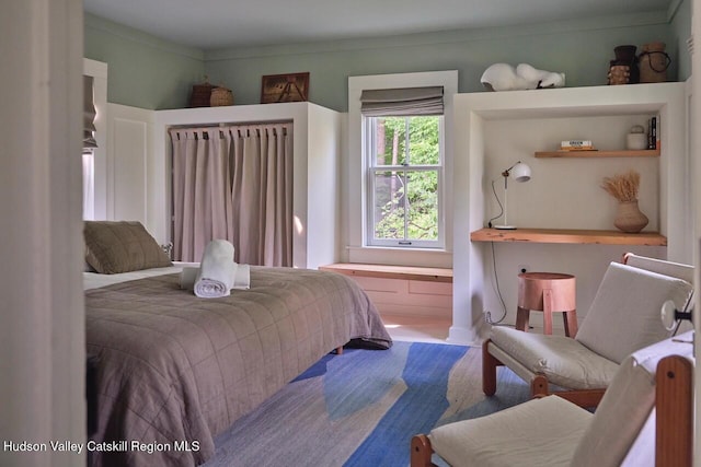1556 Gulf Rd, Callicoon Center, NY 12724 - bedroom with wood finished floors