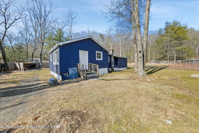 view of rear view of house