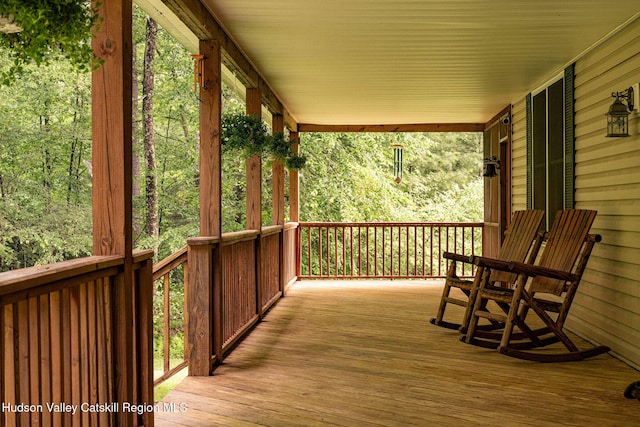 214 Wright Rd, Kerhonkson, NY 12446 - view of porch