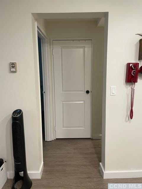 64 Highlands Dr Unit D 2, Hunter, NY 12442 - hall featuring wood finished floors