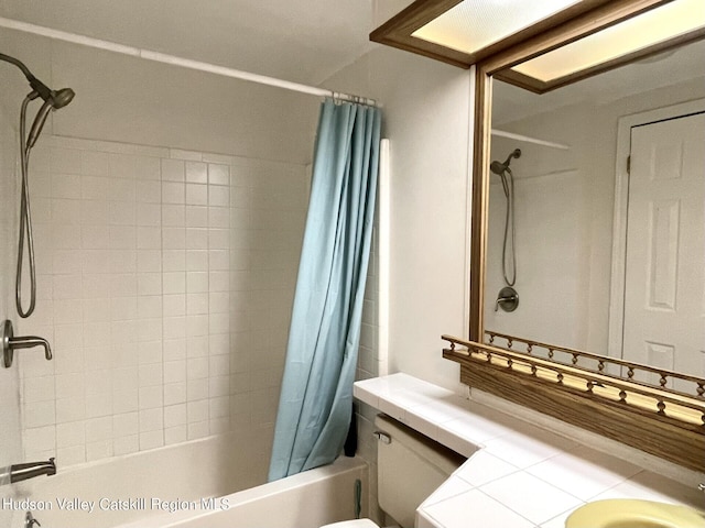 7 Dixon Ave, Woodstock, NY 12498 - bathroom featuring shower / tub combo and vanity