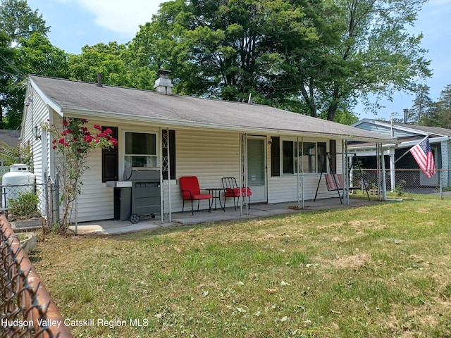 14 Center Rd, High Falls, NY 12440 - ranch-style home with covered porch