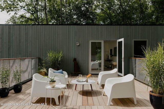 50 High View Ln, Staatsburg, NY 12580 - view of deck
