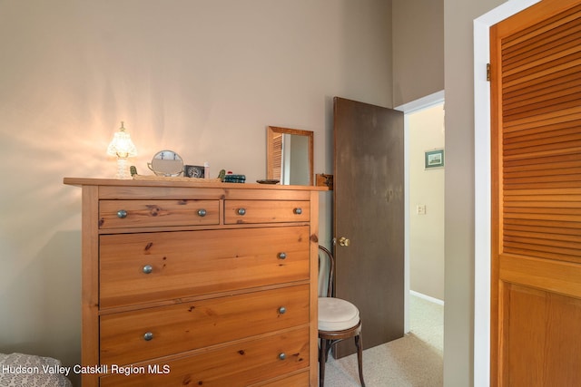 101 Hunter Ln, Hunter, NY 12442 - carpeted bedroom featuring a closet and baseboards