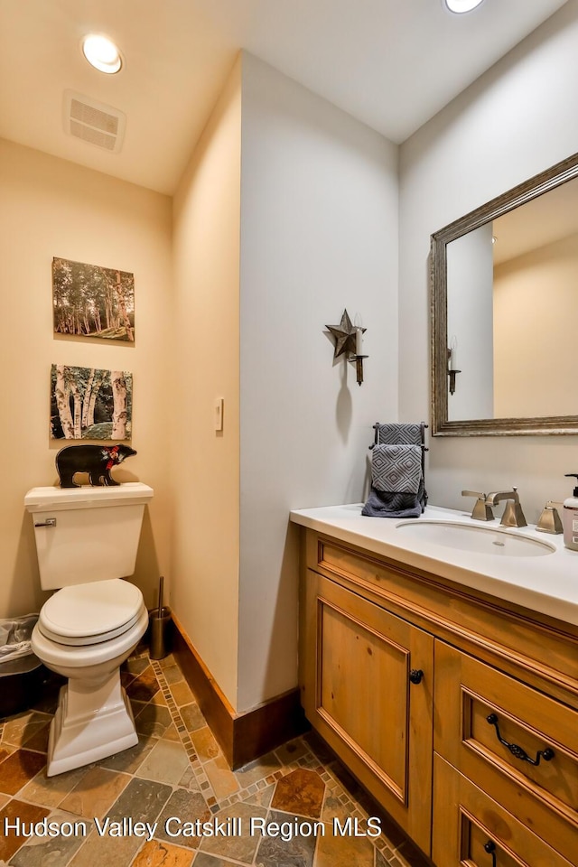2 Watch Hill Ln Unit 2, Windham, NY 12496 - half bath with vanity and recessed lighting