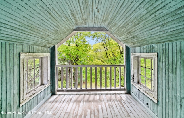 view of deck