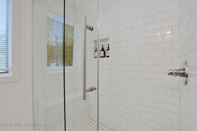 21 Schroon Hill Rd, Kerhonkson, NY 12446 - full bathroom featuring a shower stall