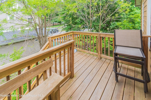 24 Grove St, Cairo, NY 12413 - view of wooden deck
