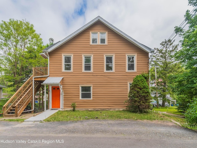 24 Grove St, Cairo, NY 12413 - view of front of house featuring stairs