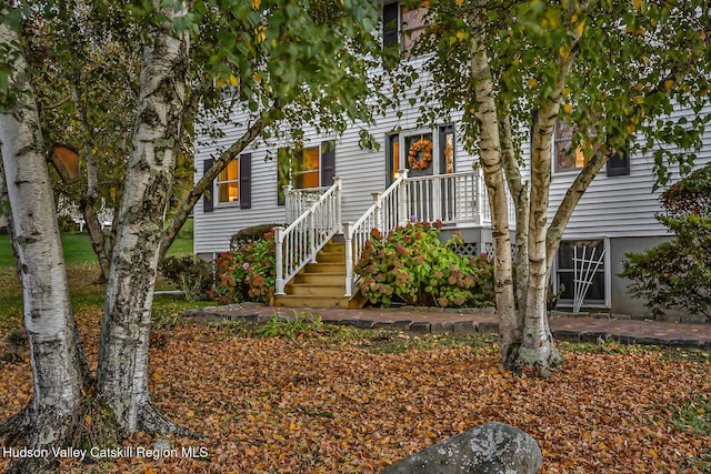 view of front of house