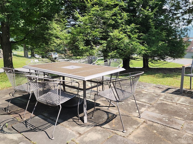 4 French Park Dr Unit 2A, Windham, NY 12496 - view of patio with outdoor dining area