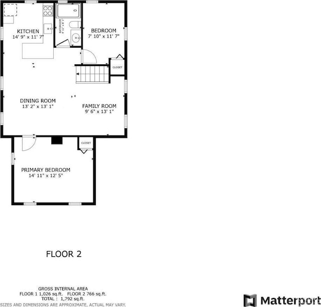 7614 Main St, Hunter, NY 12444 - floor plan / room layout