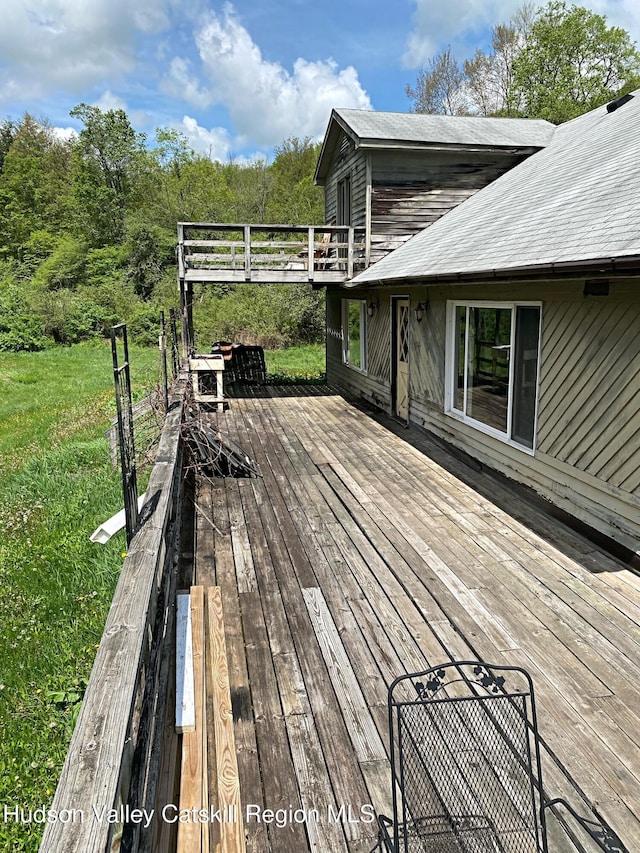 667 W Platner Brook Rd, Delhi, NY 13753 - view of deck