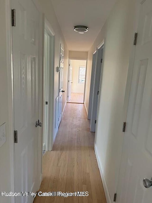 16 Trinity Pl, Rhinebeck, NY 12572 - hall featuring light wood-style floors and baseboards