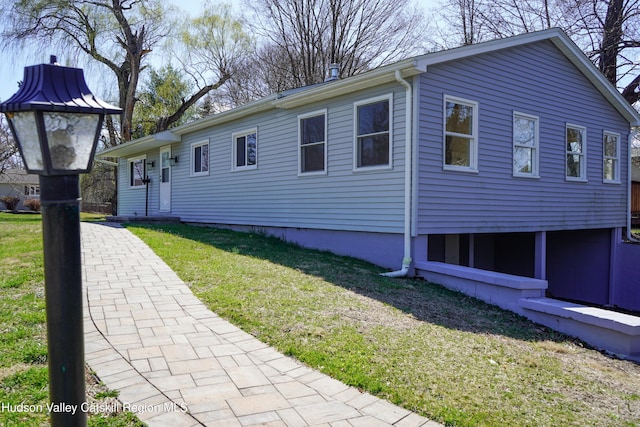 16 Trinity Pl, Rhinebeck, NY 12572 - view of property exterior featuring a yard